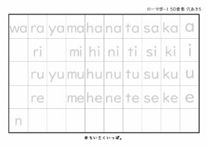 ローマ字50音表_小文字